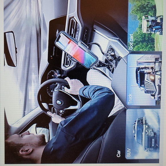 TOPGO CUP HOLDER SMARTPHONE CELLPHONE CRADLE Adjustable Gooseneck New - Picture 3 of 6